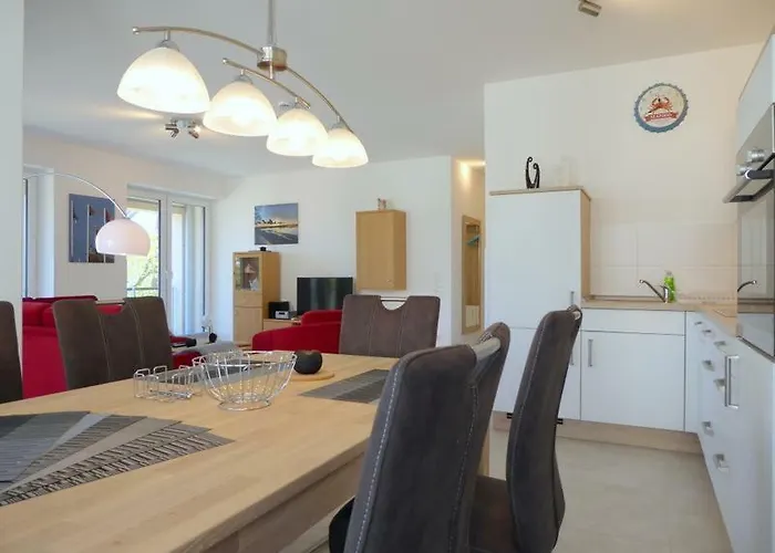Strandhafer, Am Alten Deich 18, Haus 4 Whg. 6 丹加斯特