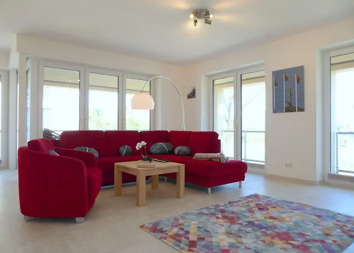 Strandhafer, Am Alten Deich 18, Haus 4 Whg. 6 丹加斯特